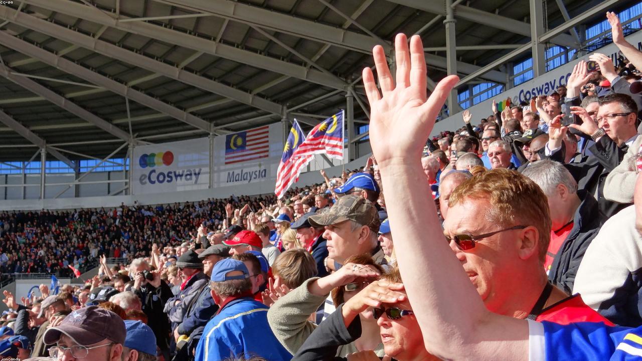SoFi Stadium in Inglewood, California.